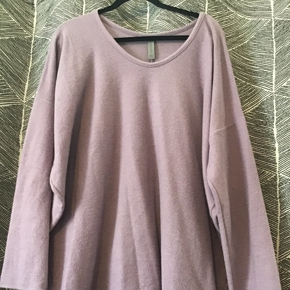 Lavender Pullover Sweater Top